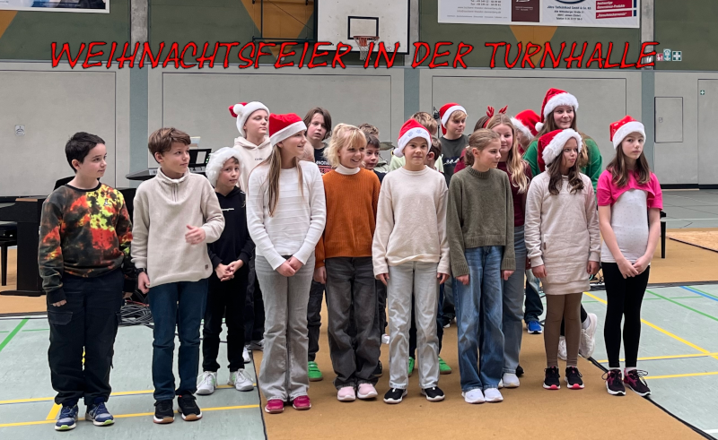 Mehr über den Artikel erfahren weihnachtlicher Jahresausklang in der Turnhalle